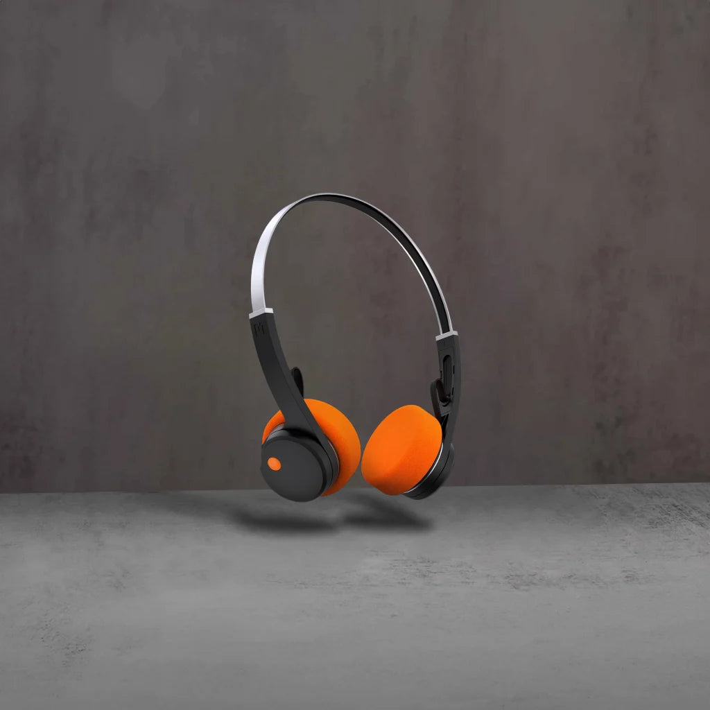 Mondo by Defunc Freestyle / Retro Bluetooth Kopfhörer / 80er Style