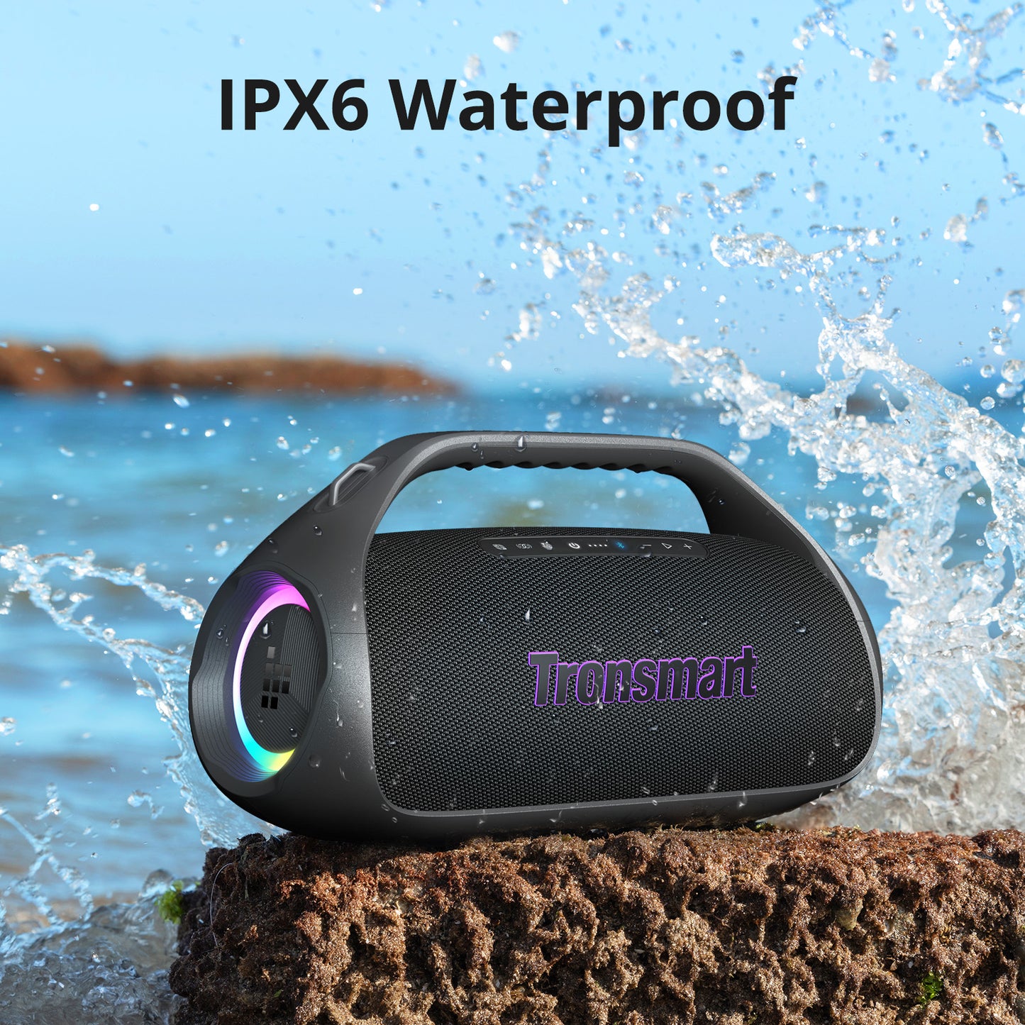 Tronsmart Bang 2 Bluetooth Lautsprecher – 90W Party Sound, Deep Bass, 26h Akku