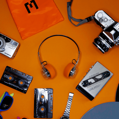 Mondo by Defunc Freestyle / Retro Bluetooth Kopfhörer / 80er Style
