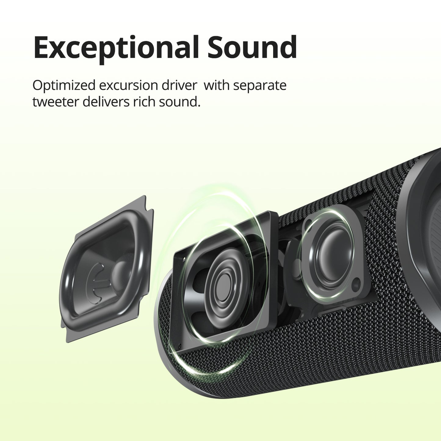 Bluetooth Lautsprecher Tronsmart Mirtune C3 – 24 W Sound, IPX7 wasserdicht, Bass