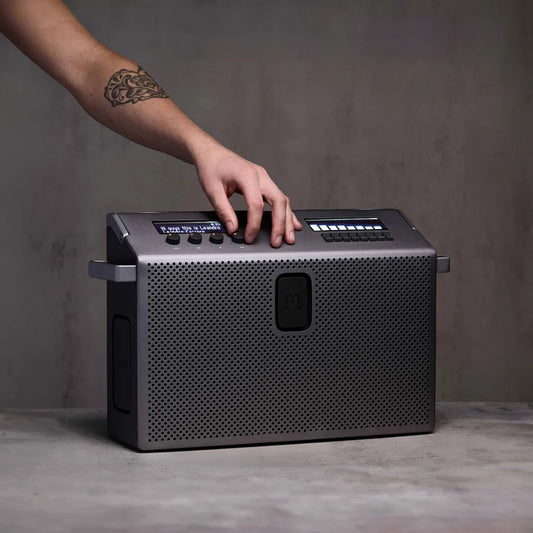 Mondo by Defunc Bluetooth Lautsprecher Large / 80er Jahre Style / Retro Boombox